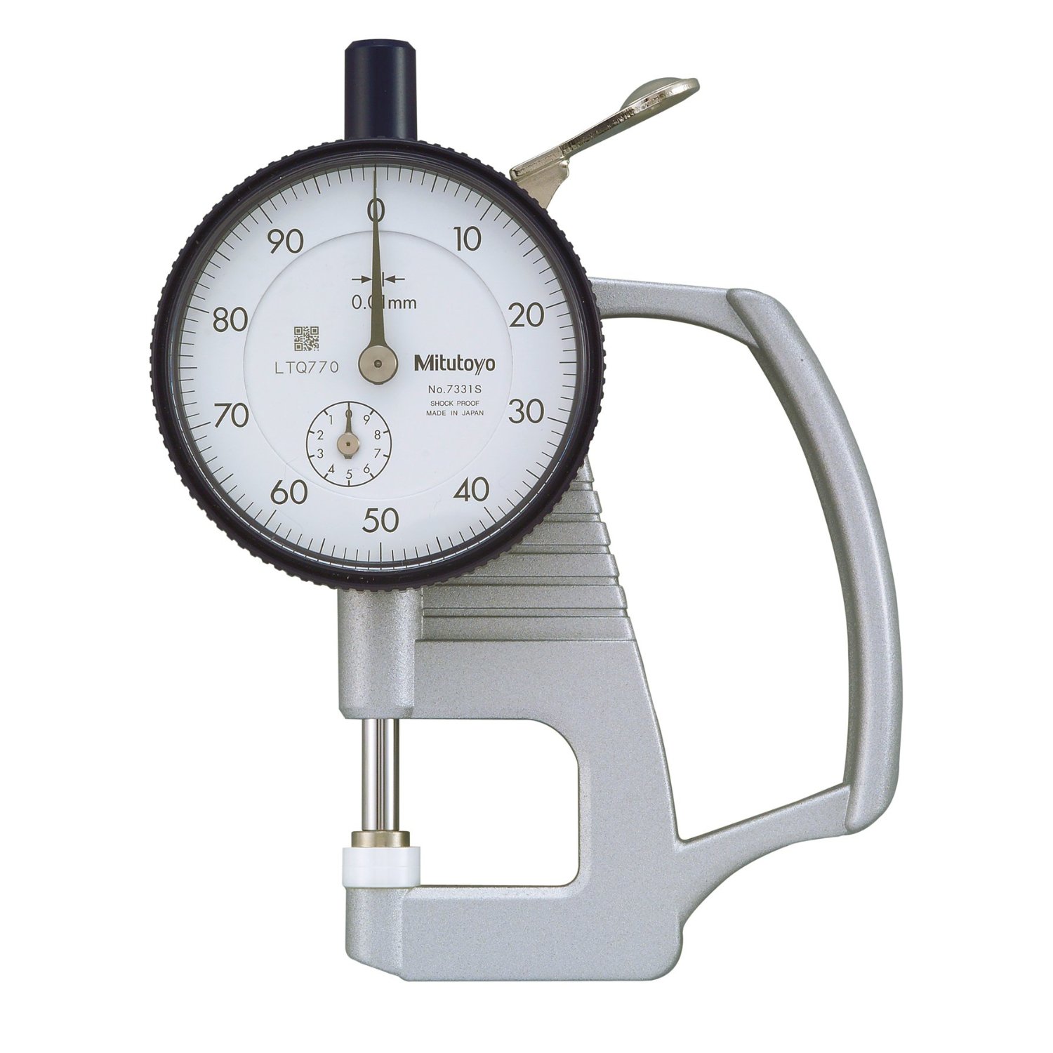 Mitutoyo 7331S Dial Thickness Gage 10MM/0.01MM - Click Image to Close